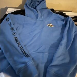 Abercrombie hoodie kids used blue size 9/10